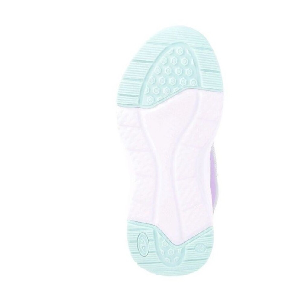 Athletic Works Teen Girl Bungee Mesh Jogger Sneakers Grey-multi Size 6 NWT - Picture 5 of 5